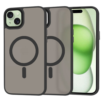 Husa de protectie Techsuit HaloFrost Series compatibila cu Apple iPhone 15 Plus , acoperire spate, negru