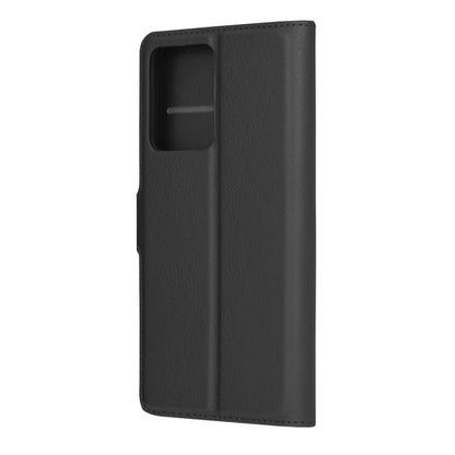 Husa de protectie Techsuit Leather Folio compatibila cu Xiaomi Redmi Note 12 Pro 5G, acoperire spate, negru