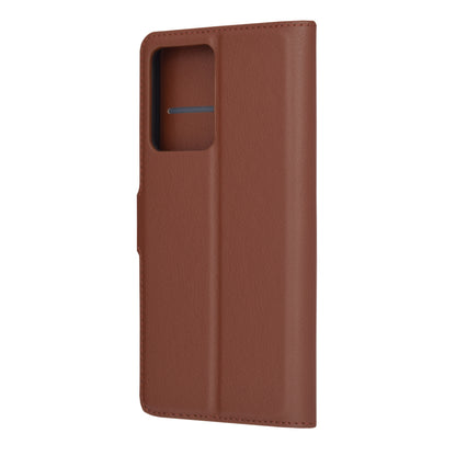 Husa de protectie Techsuit Leather Folio compatibila cu Xiaomi Redmi Note 12 Pro 5G, acoperire spate, maro