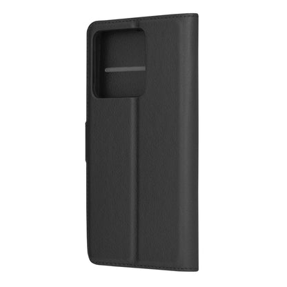 Husa de protectie Techsuit Leather Folio compatibila cu Xiaomi Redmi Note 13 5G, acoperire spate, negru