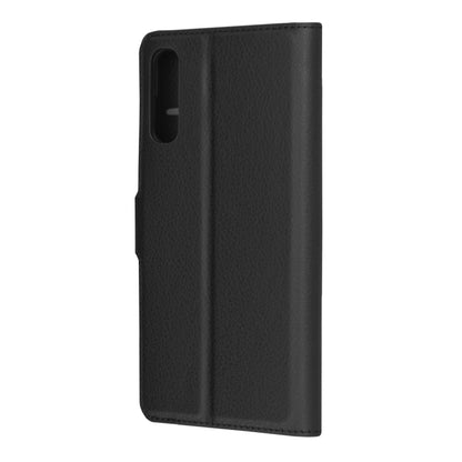 Husa de protectie Techsuit Leather Folio compatibila cu Samsung Galaxy A50, acoperire spate, negru