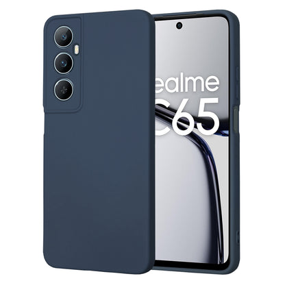Husa de protectie Techsuit SoftFlex compatibila cu Realme C65, acoperire spate, albastru inchis