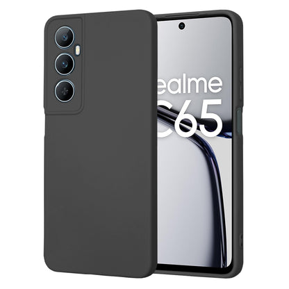 Husa de protectie Techsuit SoftFlex compatibila cu Realme C65, acoperire spate, negru