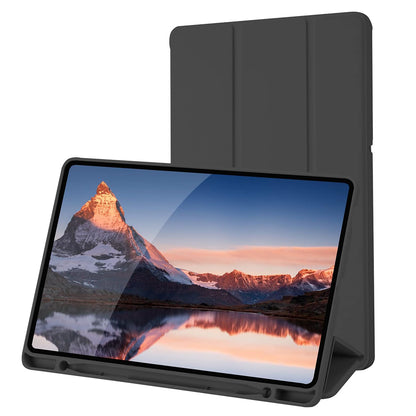 Husa de protectie pentru tableta Techsuit Flex Trifold compatibila cu Samsung Galaxy Tab S6 Lite (2022), negru, TPU