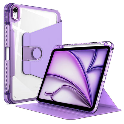 Husa de protectie pentru tableta Techsuit Crystal Vision compatibila cu iPhone iPad Air 13 (2024), Policarbonat TPU, mov