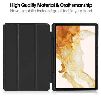 Husa de protectie pentru tableta Techsuit Flex Trifold compatibila cu Samsung Galaxy Tab S8 Ultra, verde inchis, TPU