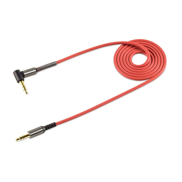 Cablu Jack - Jack 90 Grade - 3.5mm AUX (Rosu)