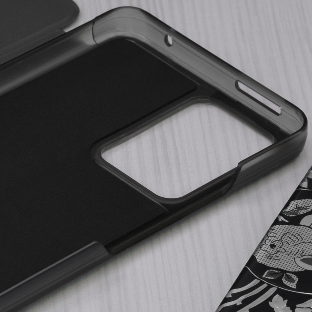 Husa de protectie Techsuit eFold Series compatibila cu Xiaomi 11T, acoperire spate, negru
