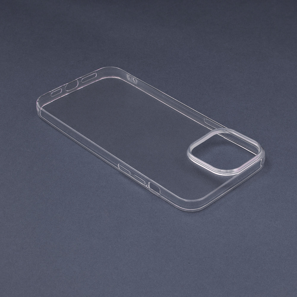 Husa de protectie Techsuit Clear Silicone compatibila cu Apple iPhone 13 Pro Max, acoperire spate, transparent