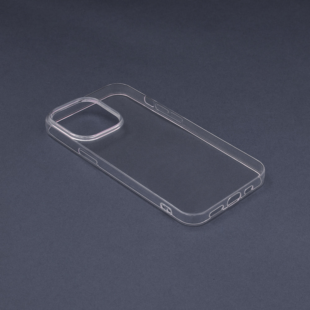 Husa de protectie Techsuit Clear Silicone compatibila cu Apple iPhone 13 Pro, acoperire spate, transparent