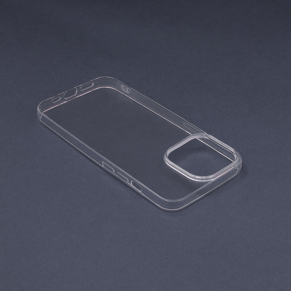 Husa de protectie Techsuit Clear Silicone compatibila cu Apple iPhone 13 Pro, acoperire spate, transparent