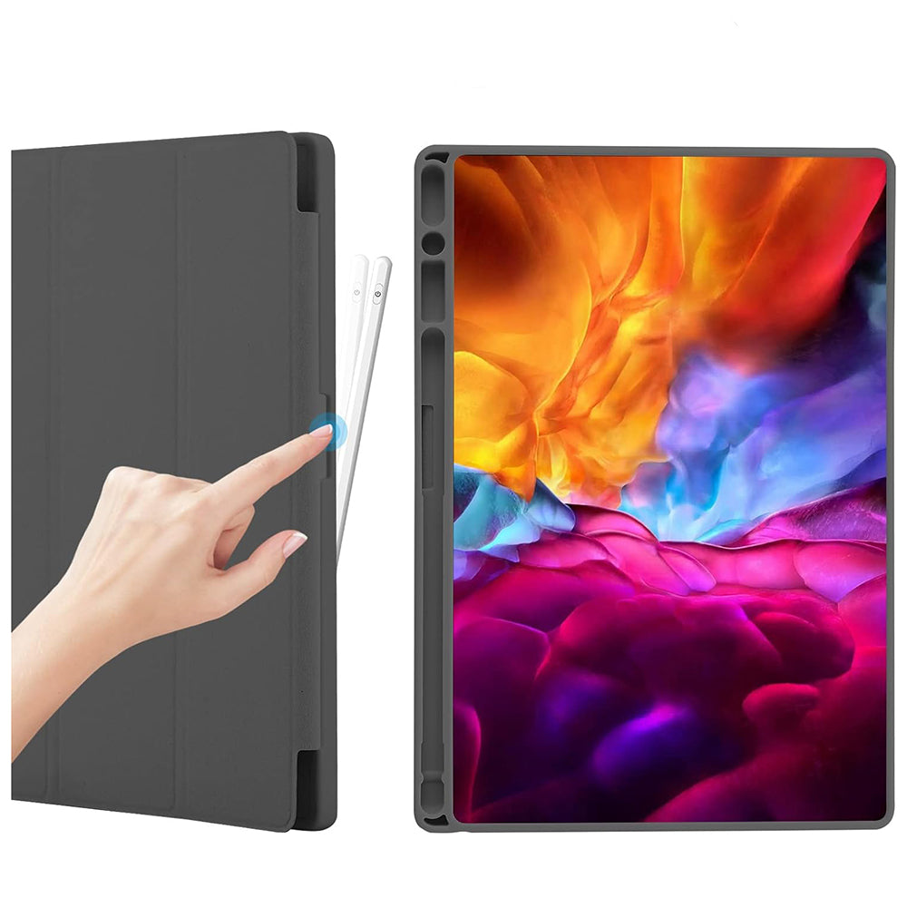 Husa de protectie pentru tableta Techsuit Flex Trifold compatibila cu Samsung Galaxy Tab A8 10.5 (2021), bleumarin, TPU