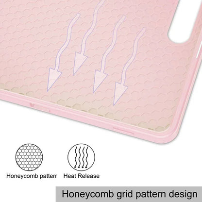Husa de protectie pentru tableta Techsuit Flex Trifold compatibila cu Samsung Galaxy Tab S7 FE, verde inchis, TPU