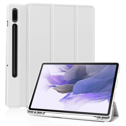 Husa de protectie pentru tableta Techsuit Flex Trifold compatibila cu Samsung Galaxy Tab S7 FE, gri, TPU