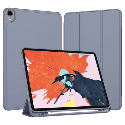 Husa de protectie pentru tableta Techsuit Flex Trifold compatibila cu Apple iPad Pro 12.9 (2022), mov, TPU