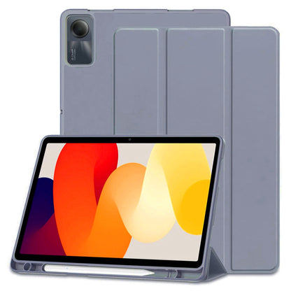 Husa de protectie pentru tableta Techsuit Flex Trifold compatibila cu Xiaomi Redmi Pad SE 11, mov, TPU