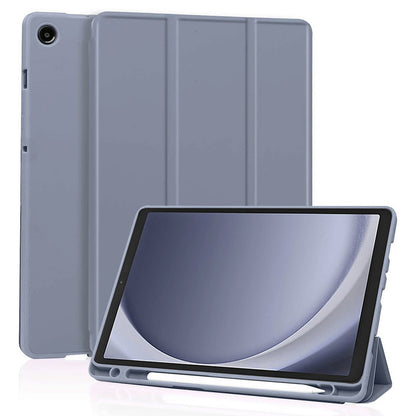 Husa de protectie pentru tableta Techsuit Flex Trifold compatibila cu Samsung Galaxy Tab A9, mov, TPU