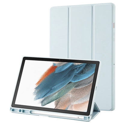 Husa de protectie pentru tableta Techsuit Flex Trifold compatibila cu Samsung Galaxy Tab A8 10.5 (2021), bleu, TPU