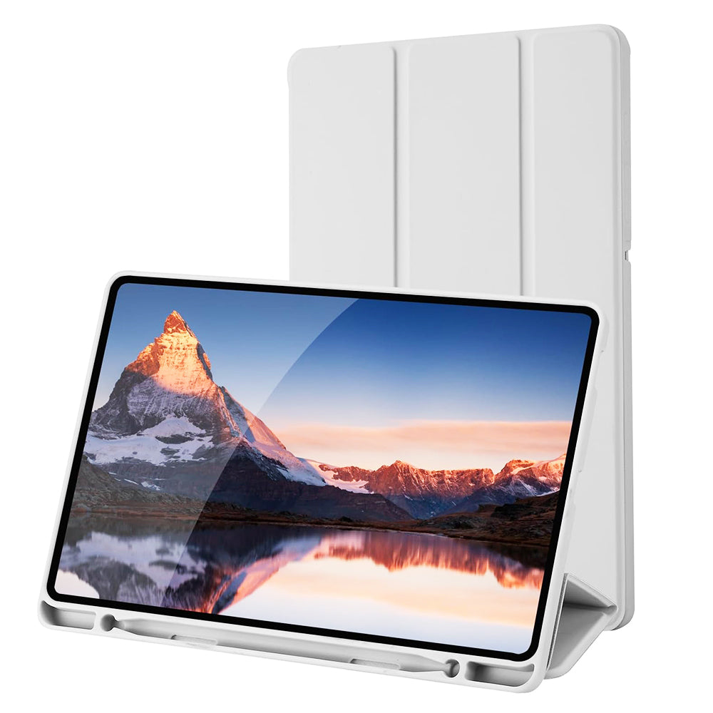 Husa de protectie pentru tableta Techsuit Flex Trifold compatibila cu Samsung Galaxy Tab S6 Lite (2022), gri, TPU