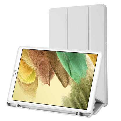 Husa de protectie pentru tableta Techsuit Flex Trifold compatibila cu Samsung Galaxy Tab A7 Lite, gri, TPU