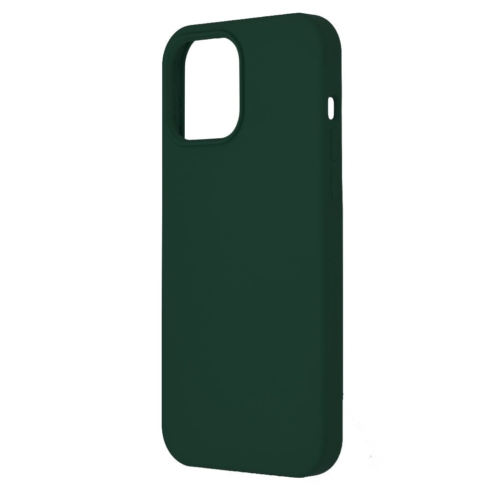 Husa de protectie Techsuit Soft Edge Silicone compatibila cu Apple iPhone 13 Pro Max, acoperire spate, verde inchis