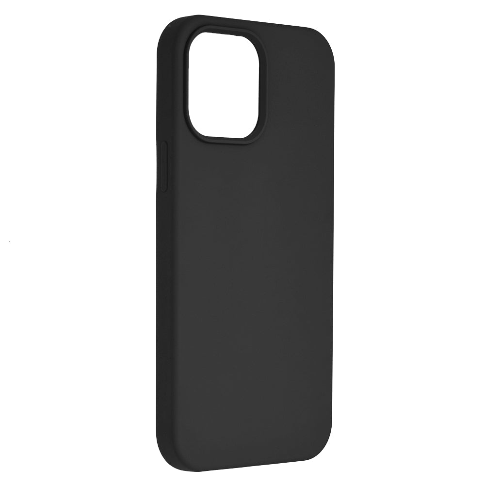 Husa de protectie Techsuit Soft Edge Silicone compatibila cu Apple iPhone 13 Pro Max, acoperire spate, negru