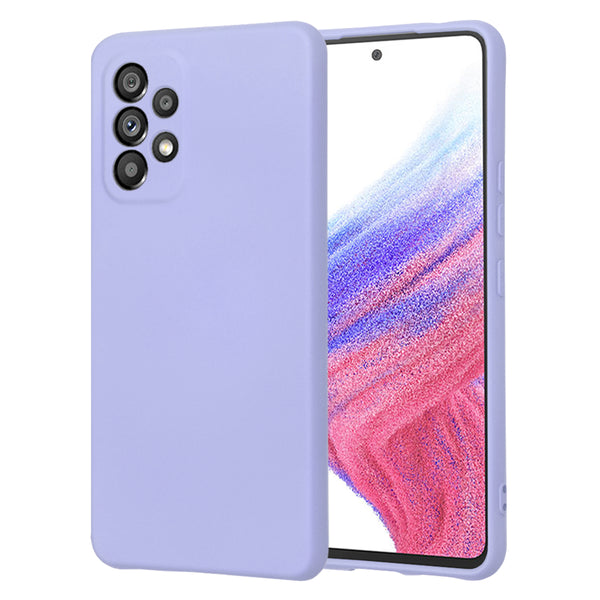 Husa de protectie Techsuit SoftFlex compatibila cu Samsung Galaxy A53 5G, acoperire spate, violet