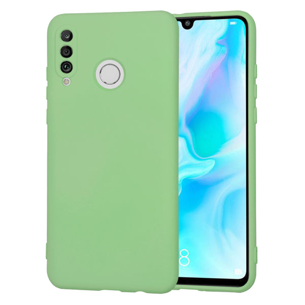 Husa de protectie Techsuit SoftFlex compatibila cu Huawei P30 Lite New Edition, acoperire spate, verde menta