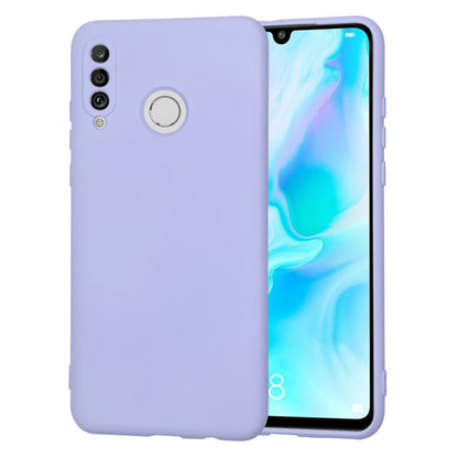 Husa de protectie Techsuit SoftFlex compatibila cu Huawei P30 Lite New Edition, acoperire spate, violet
