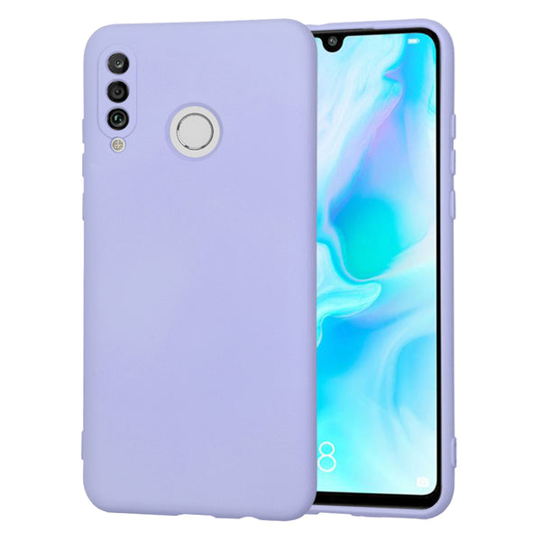 Husa de protectie Techsuit SoftFlex compatibila cu Huawei P30 Lite New Edition, acoperire spate, violet