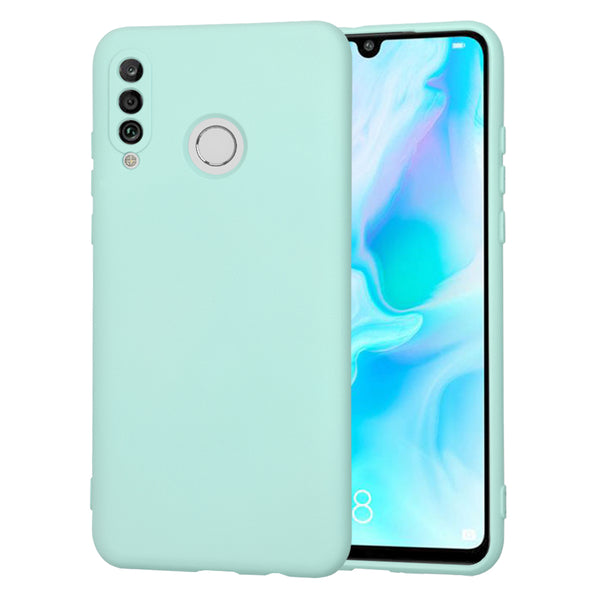 Husa de protectie Techsuit SoftFlex compatibila cu Huawei P30 Lite New Edition, acoperire spate, albastru deschis