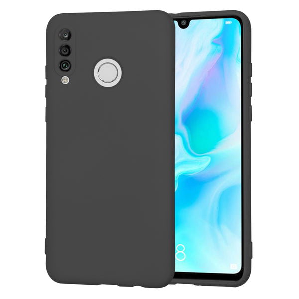 Husa de protectie Techsuit SoftFlex compatibila cu Huawei P30 Lite New Edition, acoperire spate, negru