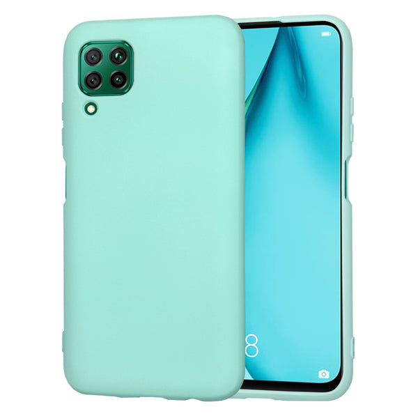 Husa de protectie Techsuit SoftFlex compatibila cu Huawei P40 Lite, acoperire spate, albastru deschis