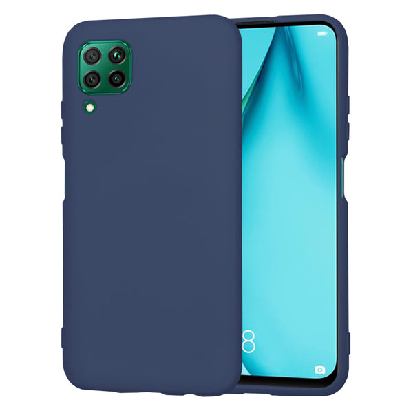 Husa de protectie Techsuit SoftFlex compatibila cu Huawei P40 Lite, acoperire spate, albastru inchis