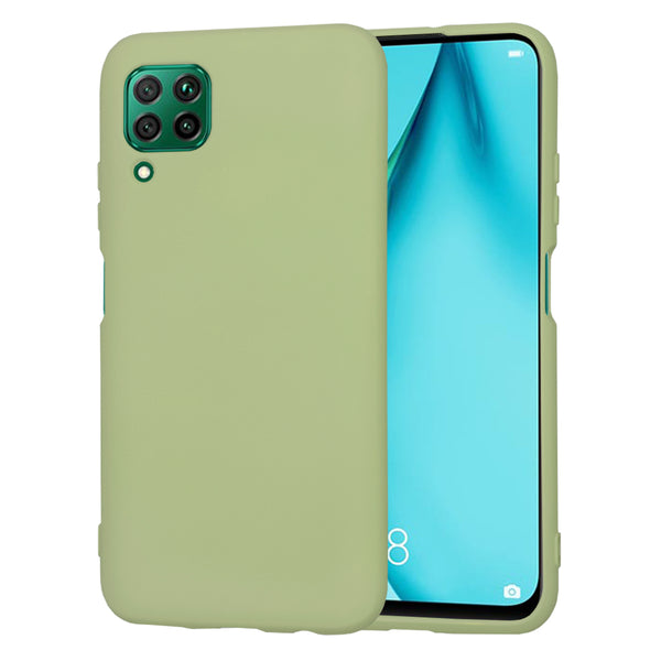 Husa de protectie Techsuit SoftFlex compatibila cu Huawei P40 Lite, acoperire spate, verde kaki