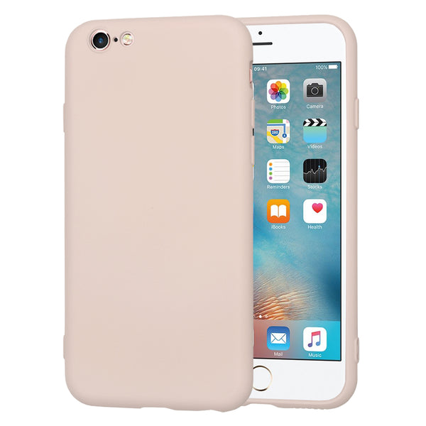 Husa de protectie Techsuit SoftFlex compatibila cu Apple iPhone 6, acoperire spate, roz pudra