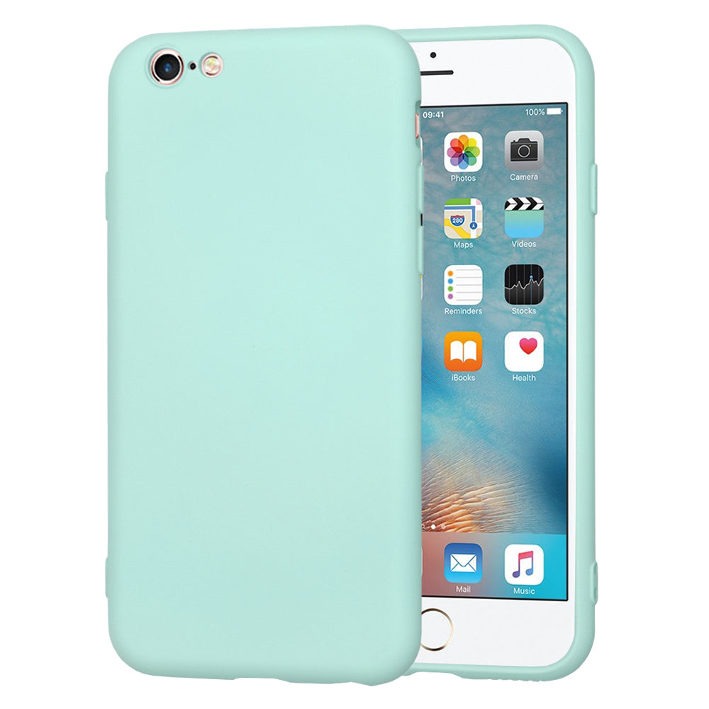 Husa de protectie Techsuit SoftFlex compatibila cu Apple iPhone 6, acoperire spate, albastru deschis