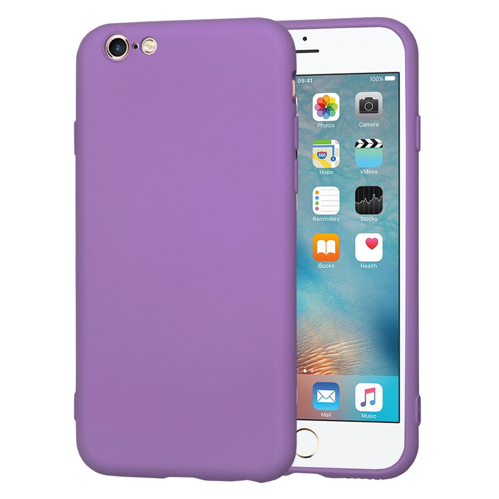 Husa de protectie Techsuit SoftFlex compatibila cu Apple iPhone 6S, acoperire spate, mov