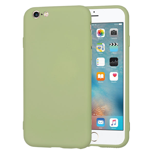 Husa de protectie Techsuit SoftFlex compatibila cu Apple iPhone 6, acoperire spate, verde kaki