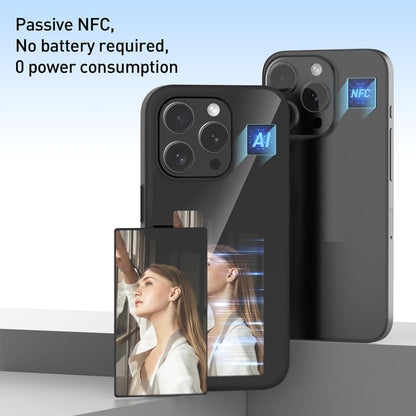 Husa de protectie Techsuit SmartScreen NFC compatibila cu Apple iPhone 15 Pro , acoperire spate, negru
