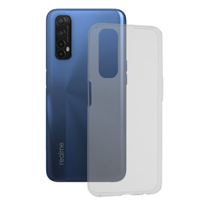 Husa de protectie Techsuit Clear Silicone compatibila cu Realme 7 4G, acoperire spate, transparent