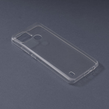 Husa de protectie Techsuit Clear Silicone compatibila cu Realme C21, acoperire spate, transparent
