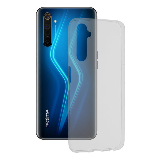 Husa de protectie Techsuit Clear Silicone compatibila cu Realme 6 Pro, acoperire spate, transparent