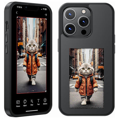 Husa de protectie Techsuit SmartScreen NFC compatibila cu Apple iPhone 13 Pro , acoperire spate, negru