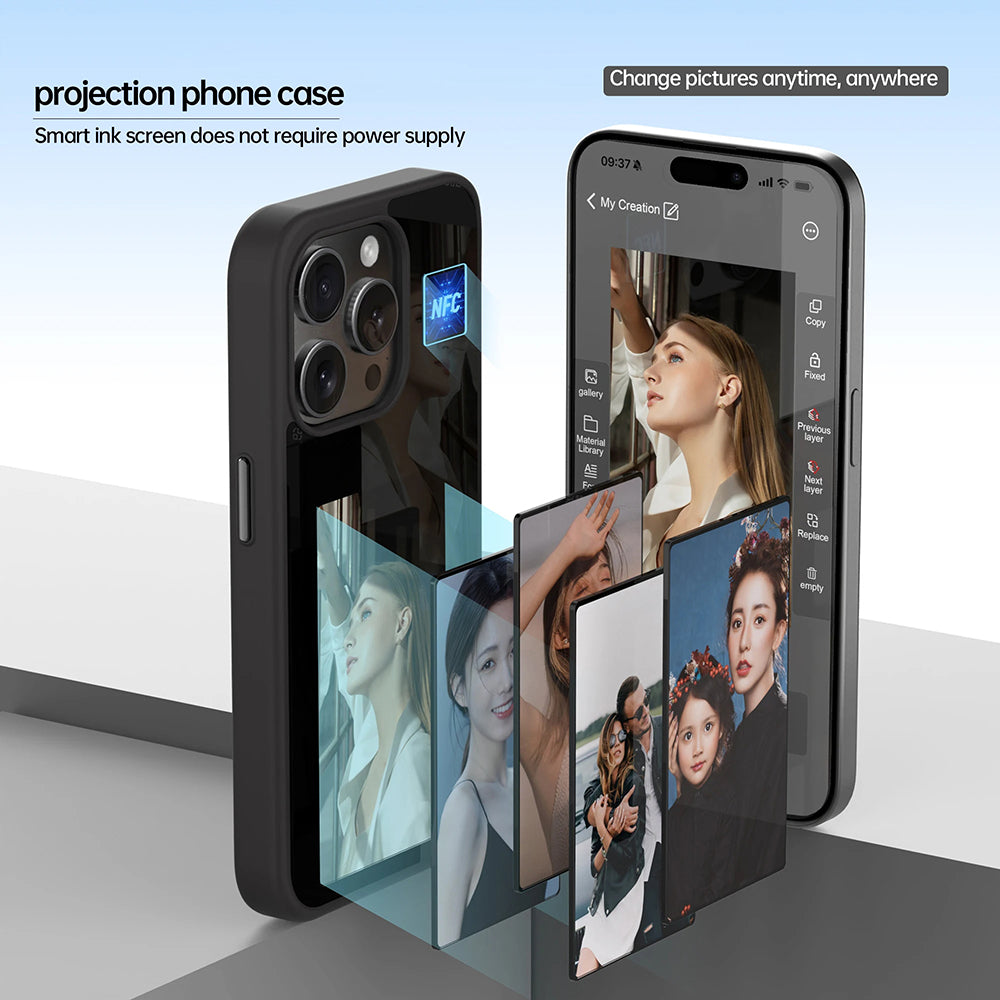 Husa de protectie Techsuit SmartScreen NFC compatibila cu Apple iPhone 14 Pro Max , acoperire spate, negru