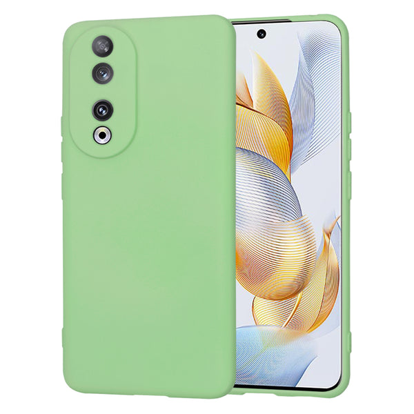 Husa de protectie Techsuit SoftFlex compatibila cu Honor 90, acoperire spate, verde menta