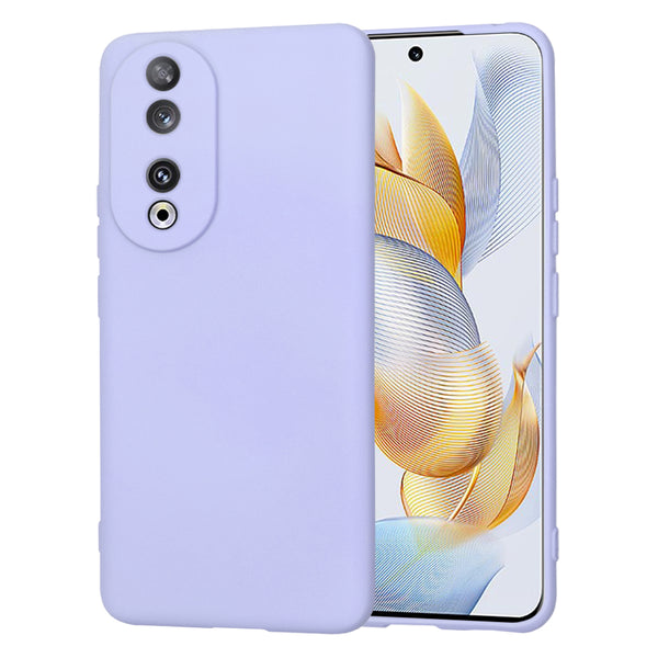 Husa de protectie Techsuit SoftFlex compatibila cu Honor 90, acoperire spate, violet