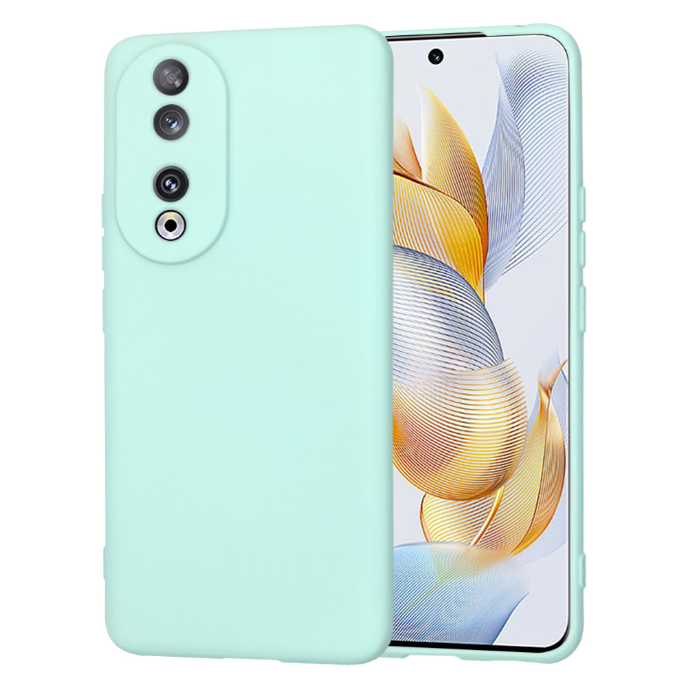 Husa de protectie Techsuit SoftFlex compatibila cu Honor 90, acoperire spate, albastru deschis