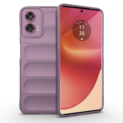 Husa de protectie Techsuit Magic Shield compatibila cu Motorola Edge 50 Fusion, acoperire spate, mov