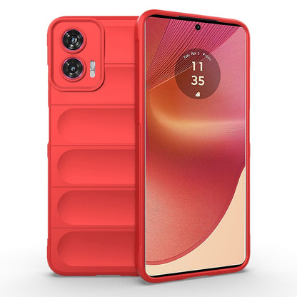 Husa de protectie Techsuit Magic Shield compatibila cu Motorola Edge 50 Fusion, acoperire spate, rosu